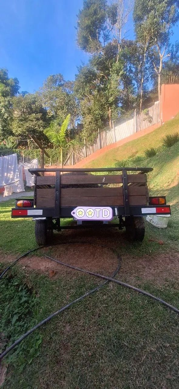 Carretinha Reboque - Em excelente Estado  - Foto 5