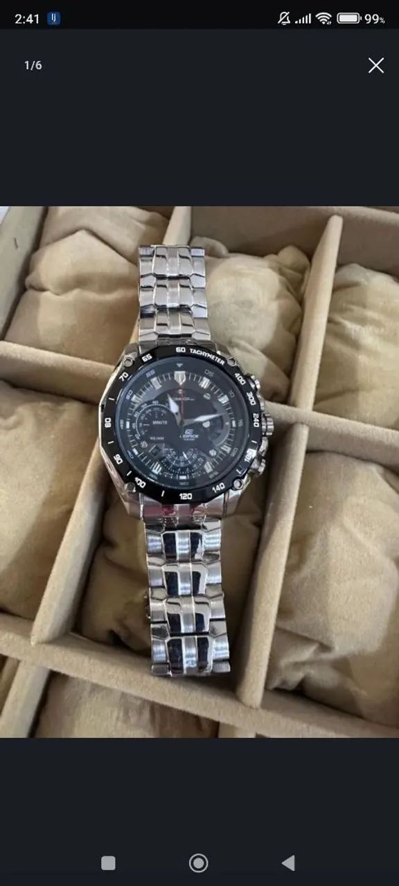 Casio Edifice Red Bull (EDIÇÃO LIMITADA) ORIGINAL - Foto 2