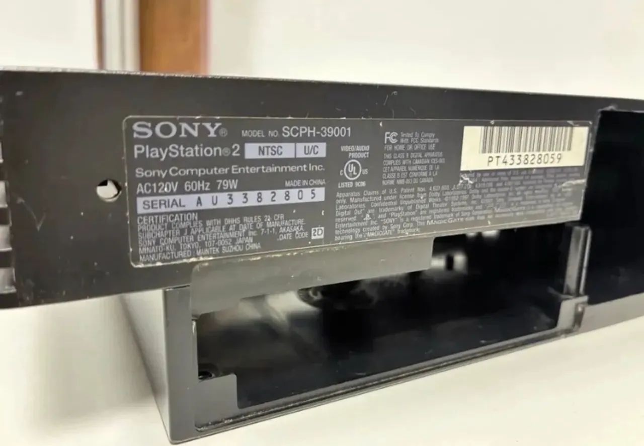 Carcaça PS2 FAT bom estado (Envio leia) 