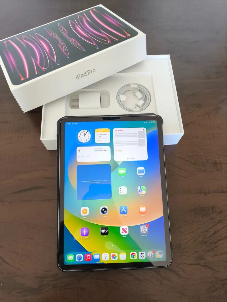 IPad Pro 11 polegadas (4a geração, chip M2) Wi-fi, 128gb. Cor: Space Gray - Foto 3