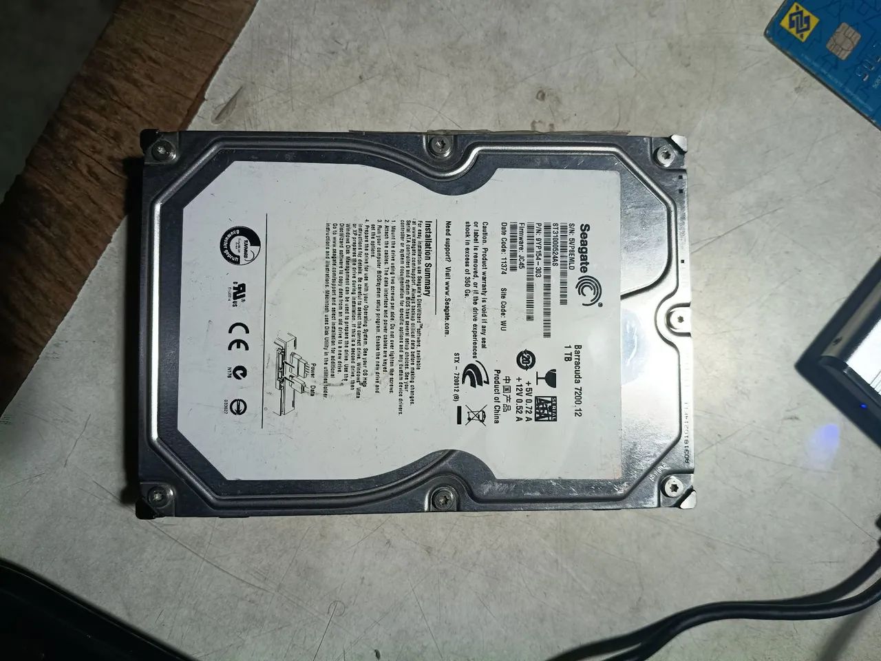 HD 1TB Seagate 
