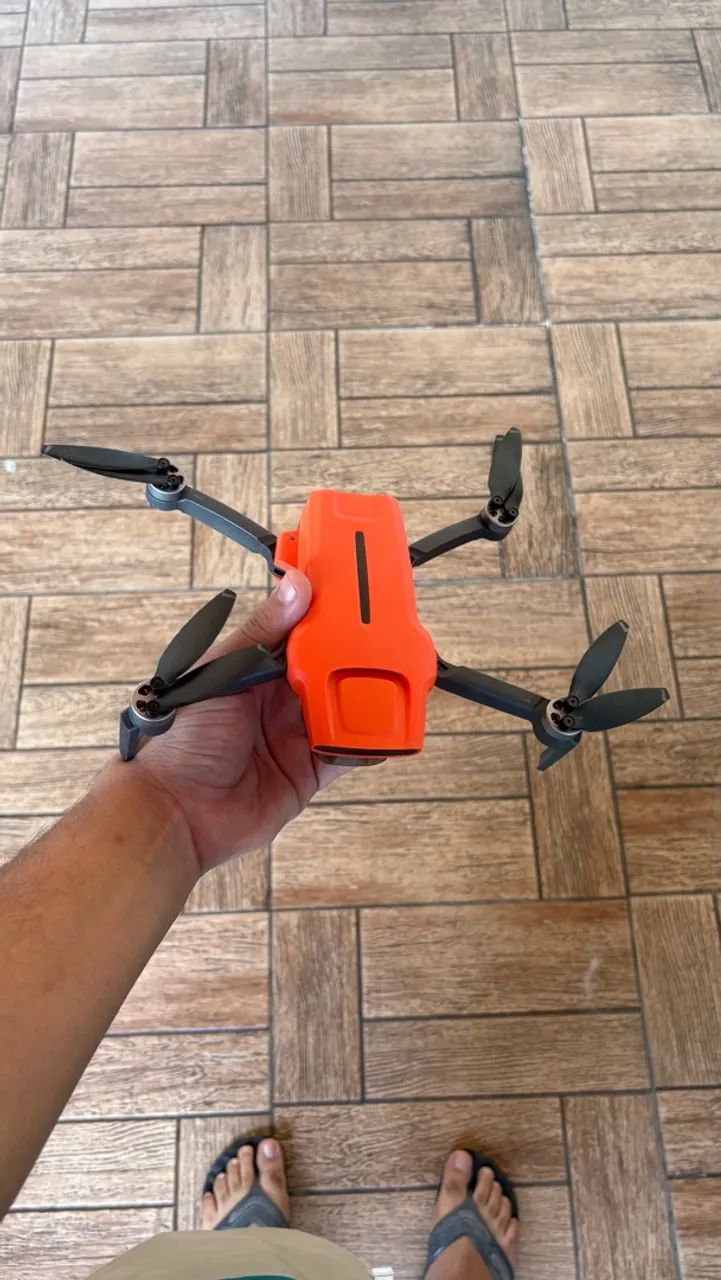 Drone FIMI Mini 3 4K Laranja + Controle + Caixa - Sem Bateria - Foto 3