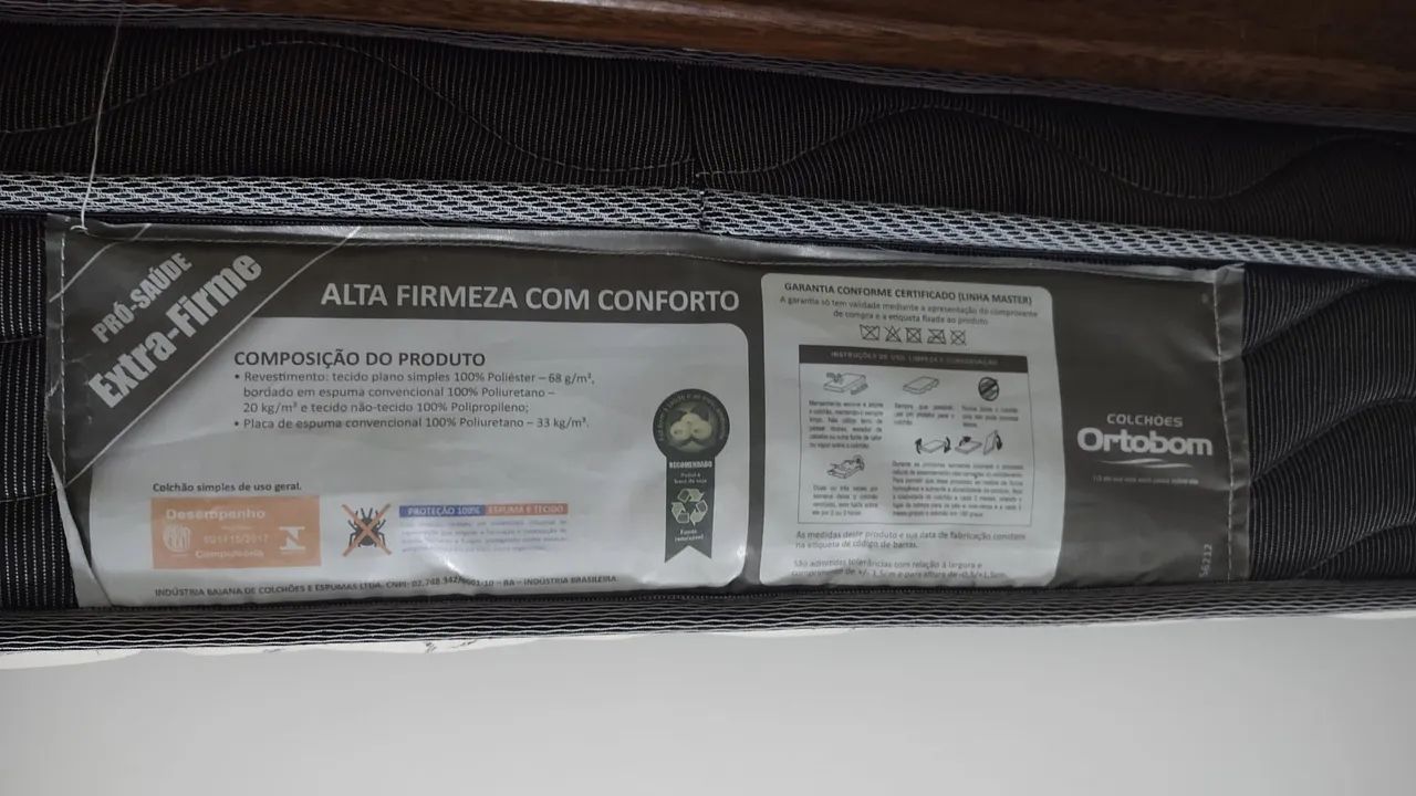 Colchão Ortobom solteiro  - Foto 2
