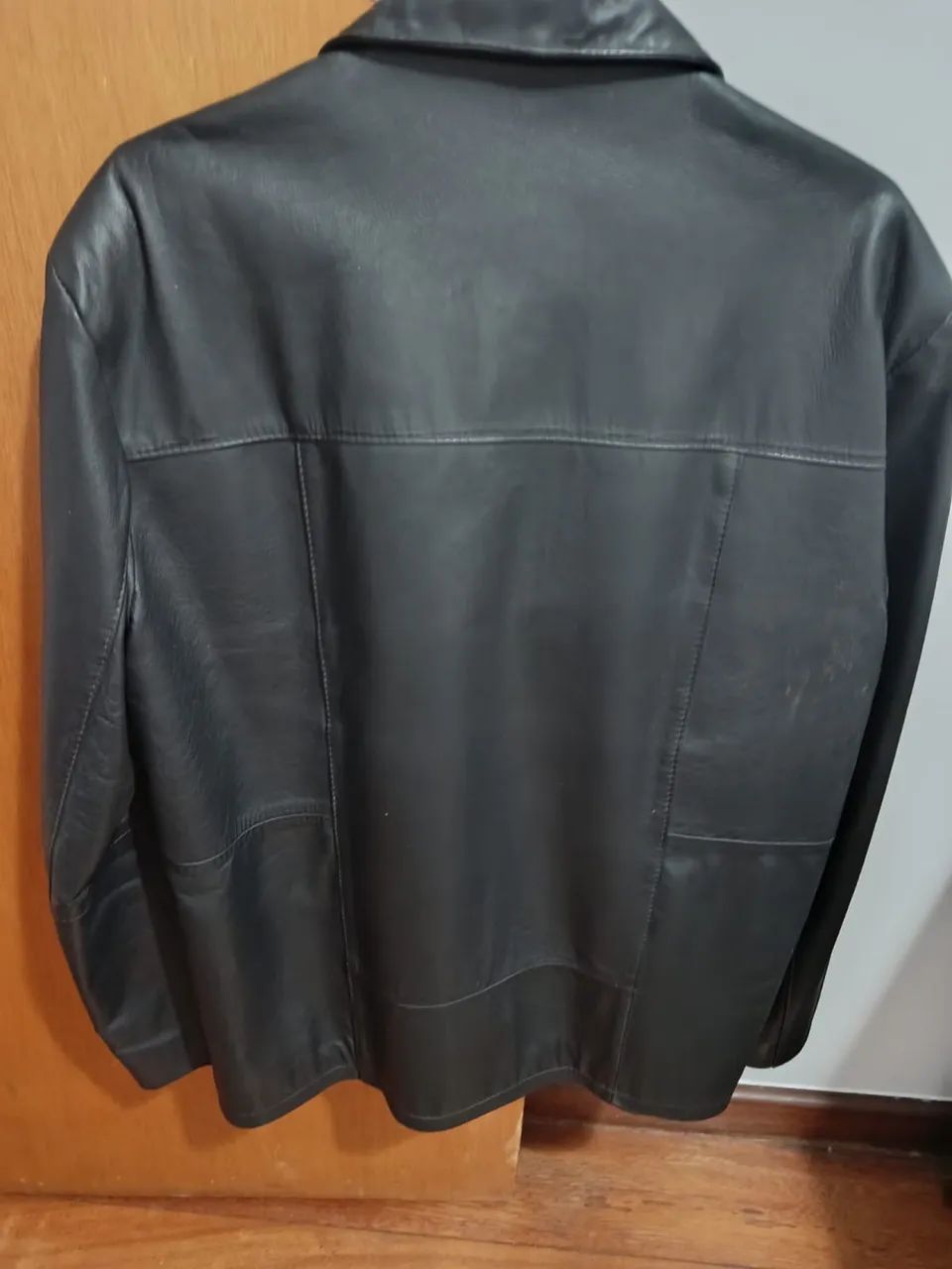 Casaco de Couro Masculino
