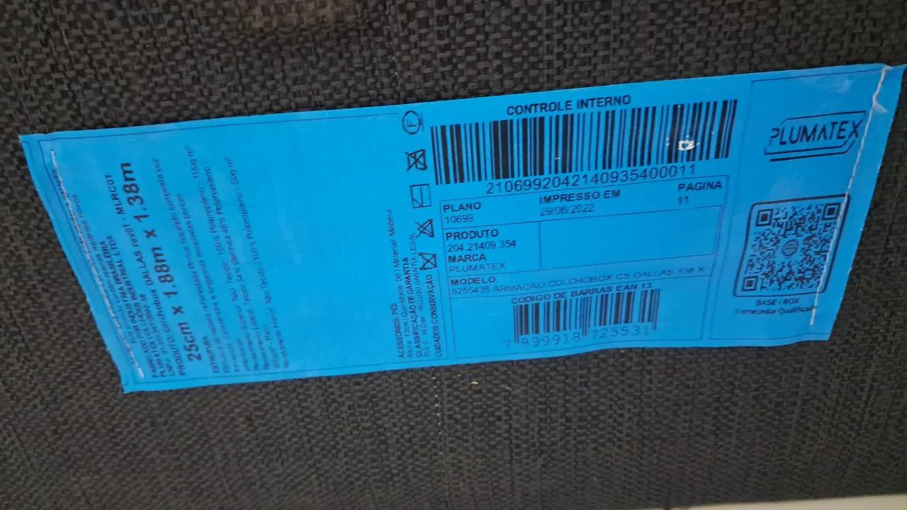 Cama box com colchão e cabeceira de brinde. - Foto 3