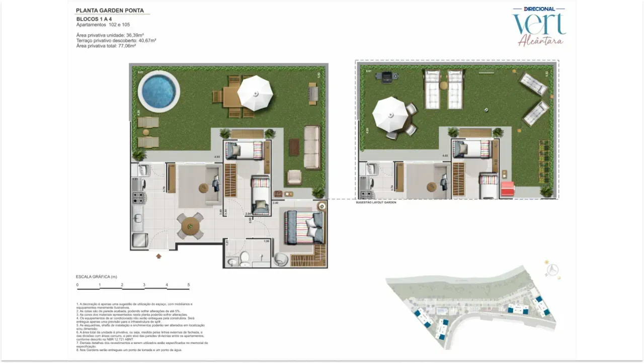PLANTA 77m²