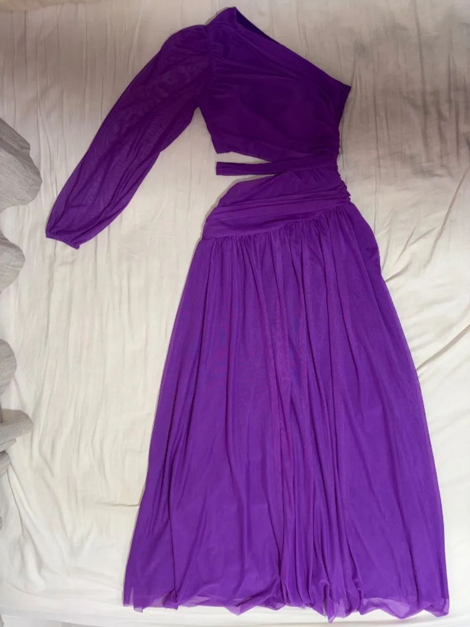 Vestido festa roxo 