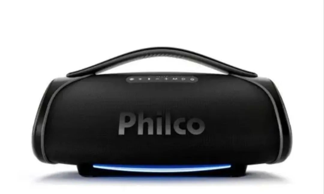 Caixa de som bombox Philco 