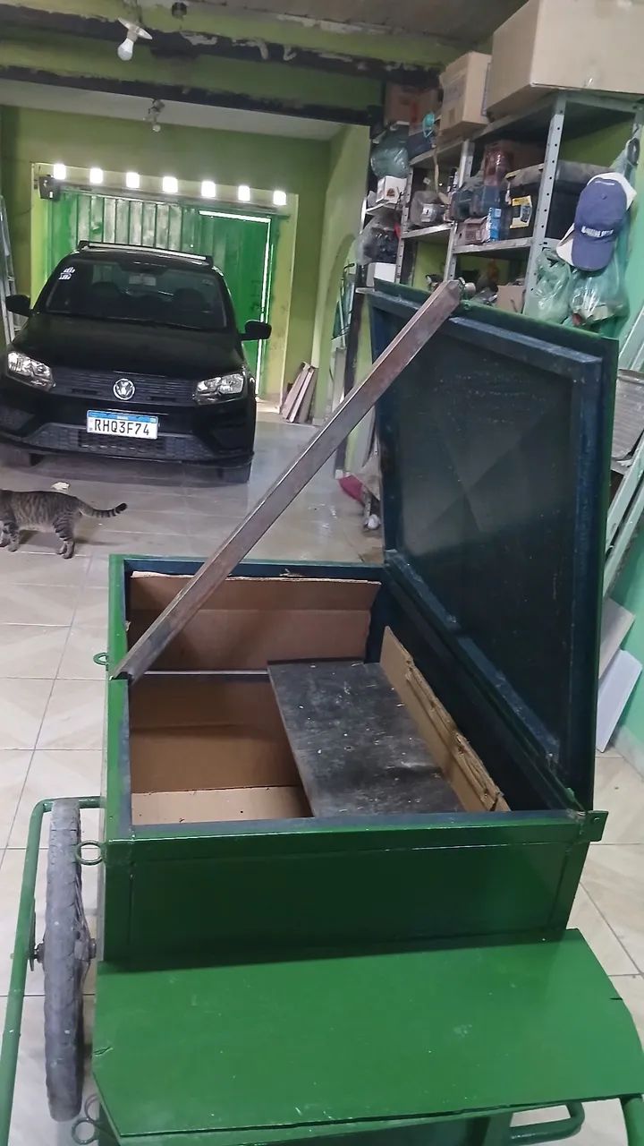 Vendo  carrinho para vender salgados  - Foto 3