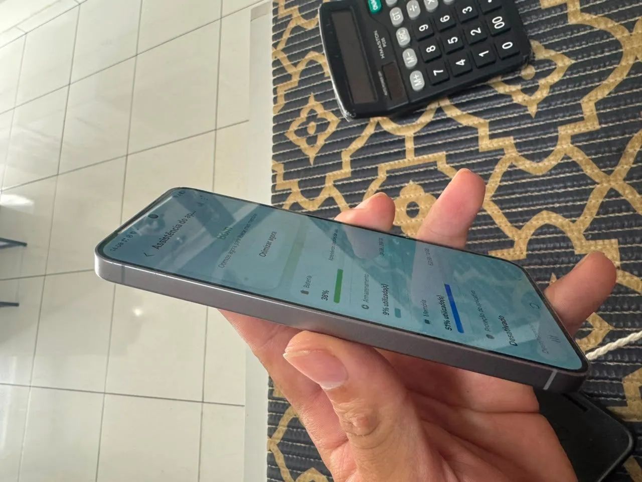 Galaxy S25 256gb (com detalhe) - Foto 3