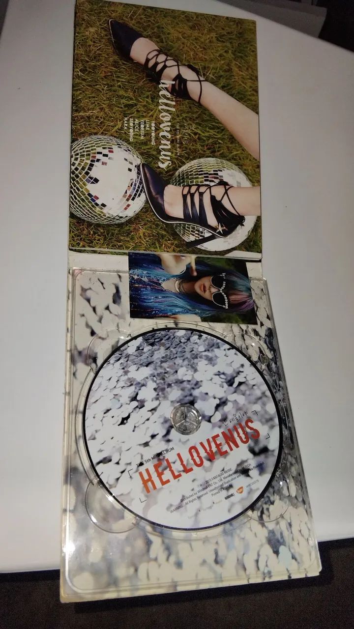 hellovenus 5th mini álbum Pc da lime - CDs, DVDs etc - Parque