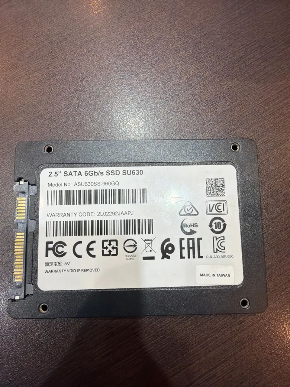 SSD Adata 960GB SU630 - usado - Foto 2