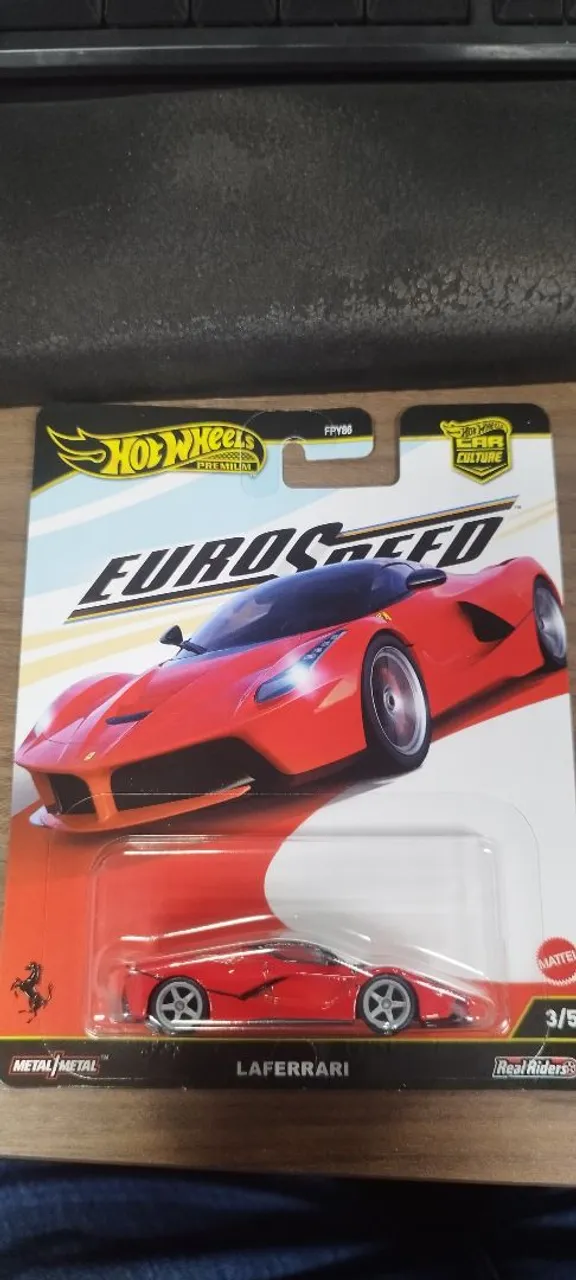 LA FERRARI - EURO SPEED - HOTWHEELS PREMIUM - Hobbies e coleções