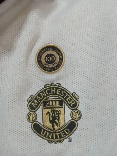CAMISA MANCHESTER CENTENARIO UMBRO ORIGINAL 2001 - Foto 3