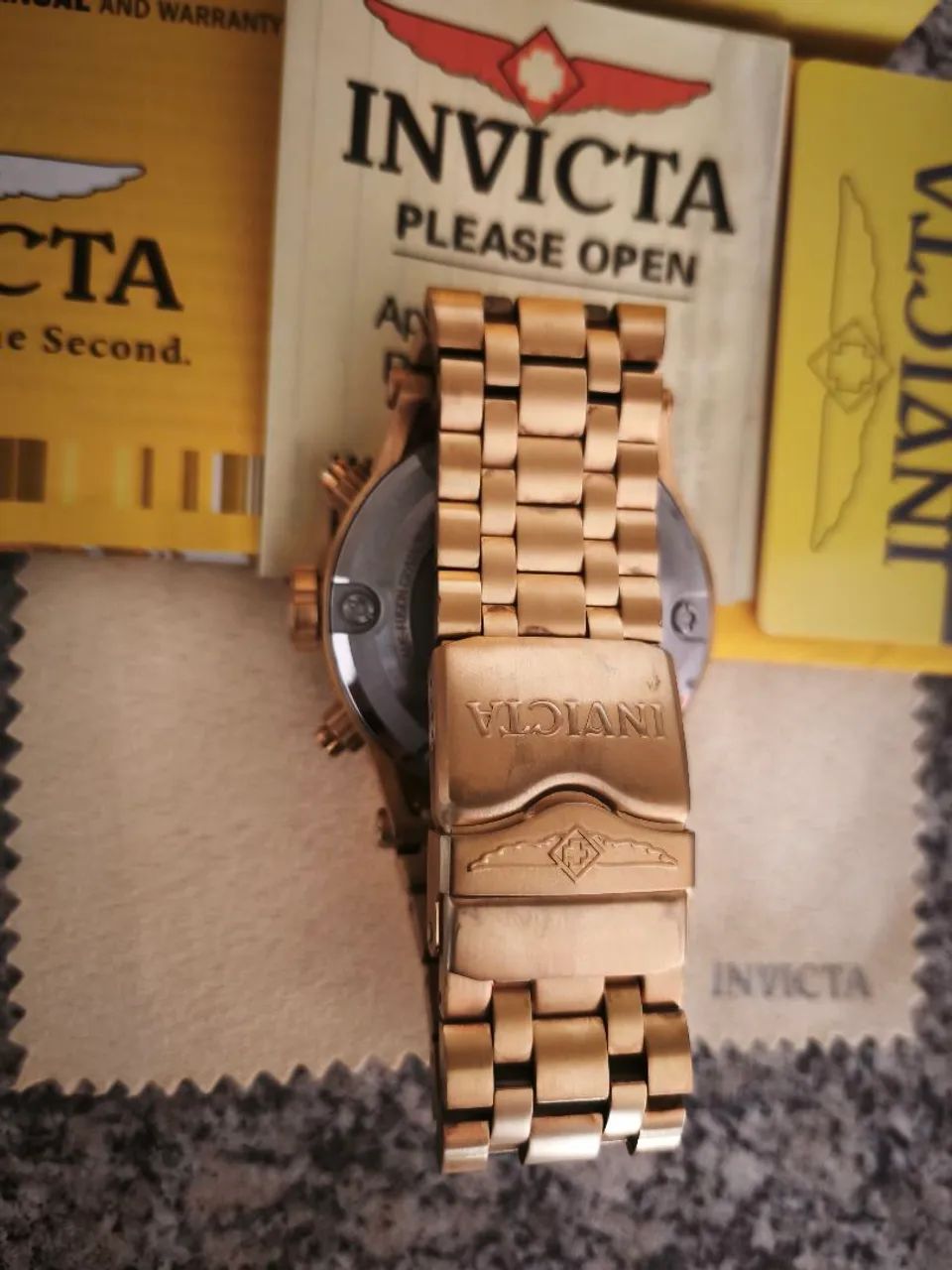 Relógio invicta subaqua specialty reserve 1567. (original) - Foto 5