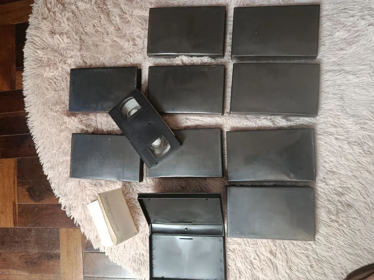 10 caixas de vhs em ótimo estado 