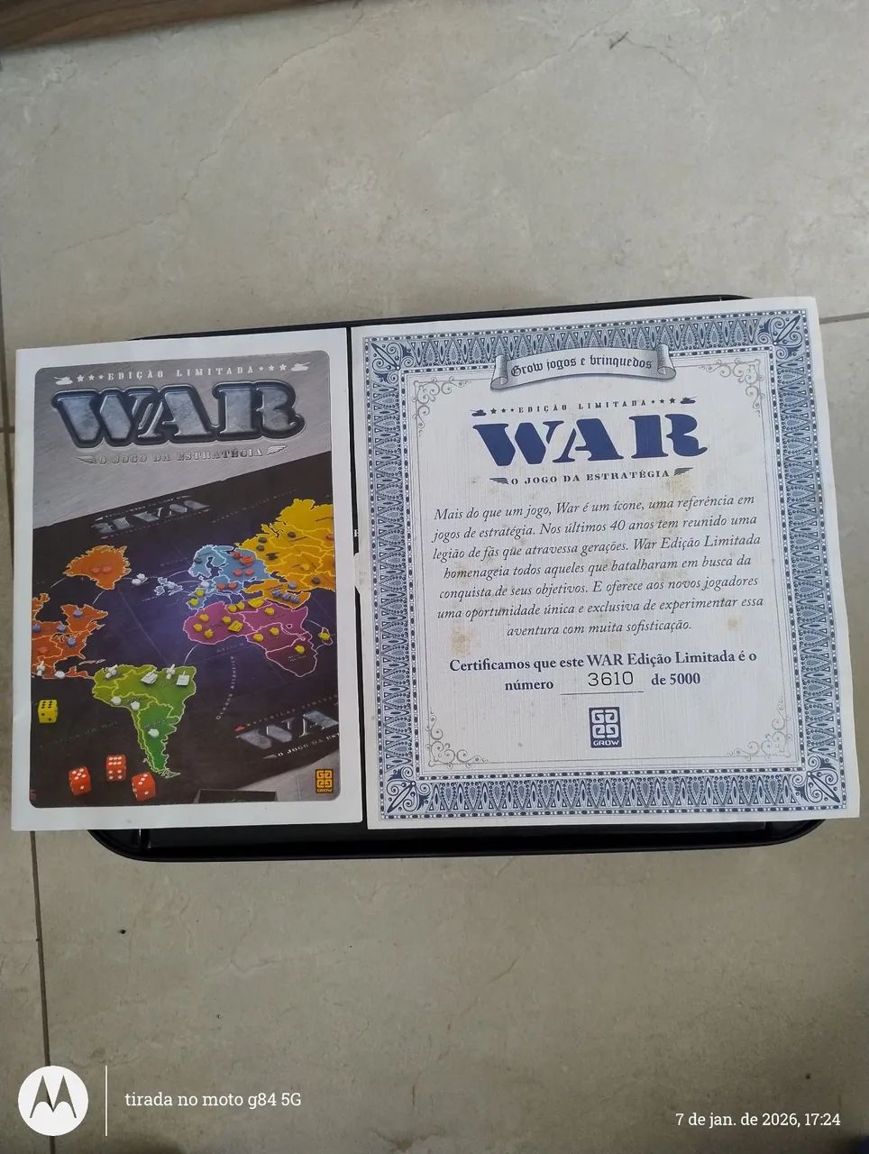 Jogo war edição limitada - Foto 2