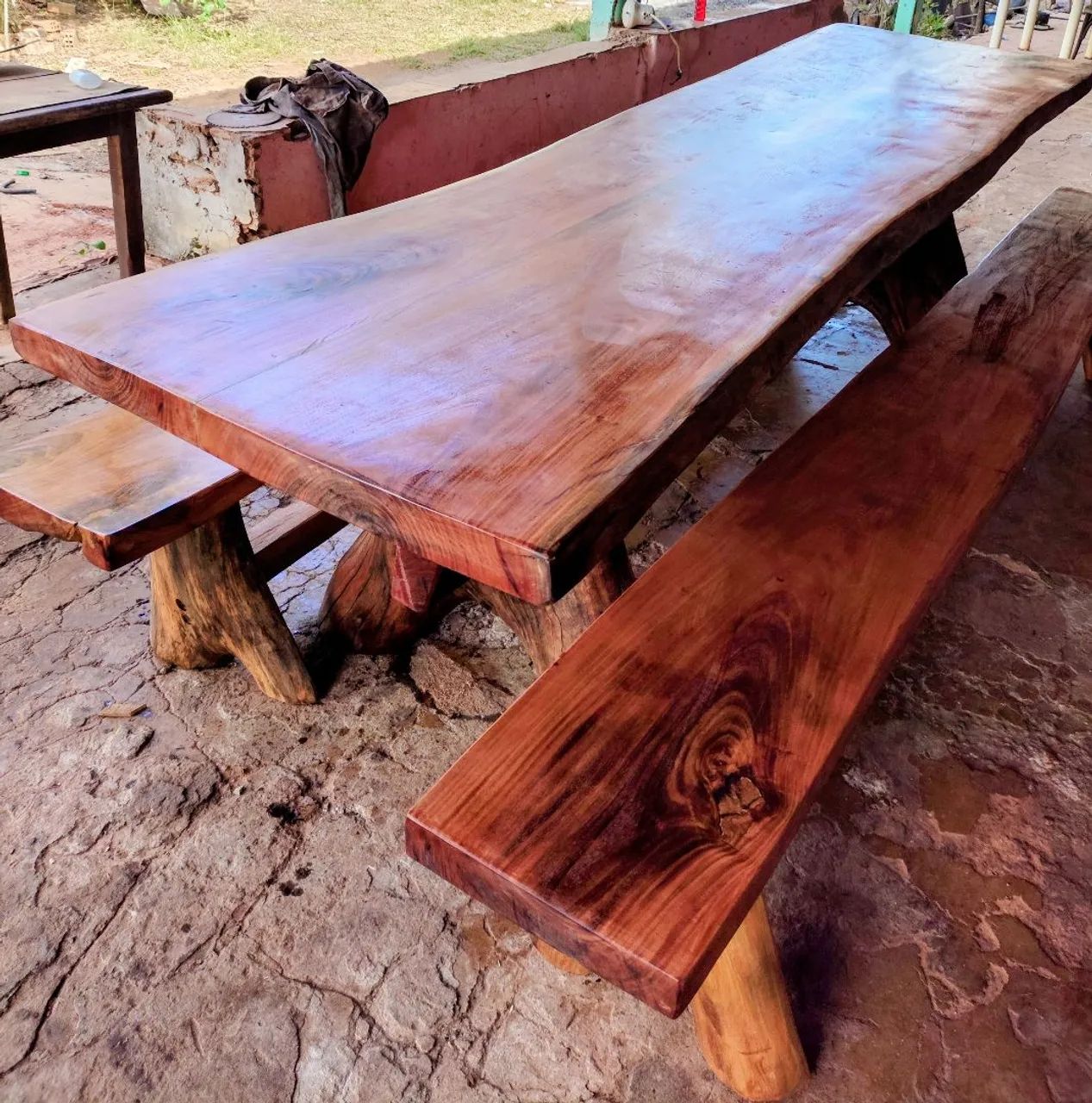Mesa Rústica de angico  - Foto 2