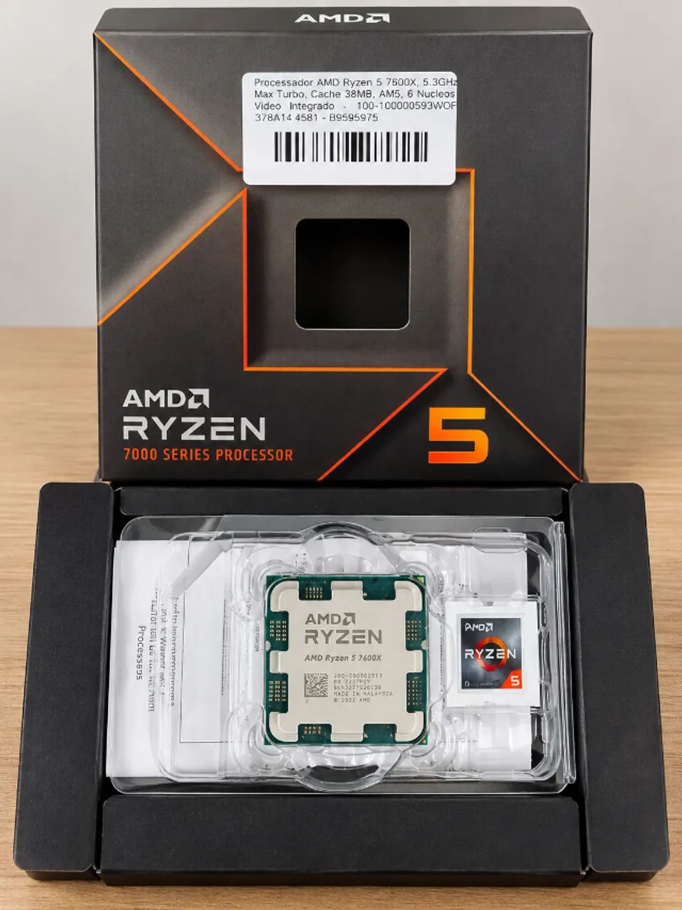 Ryzen 5 7600x + Air Cooler AK 400 - Foto 4