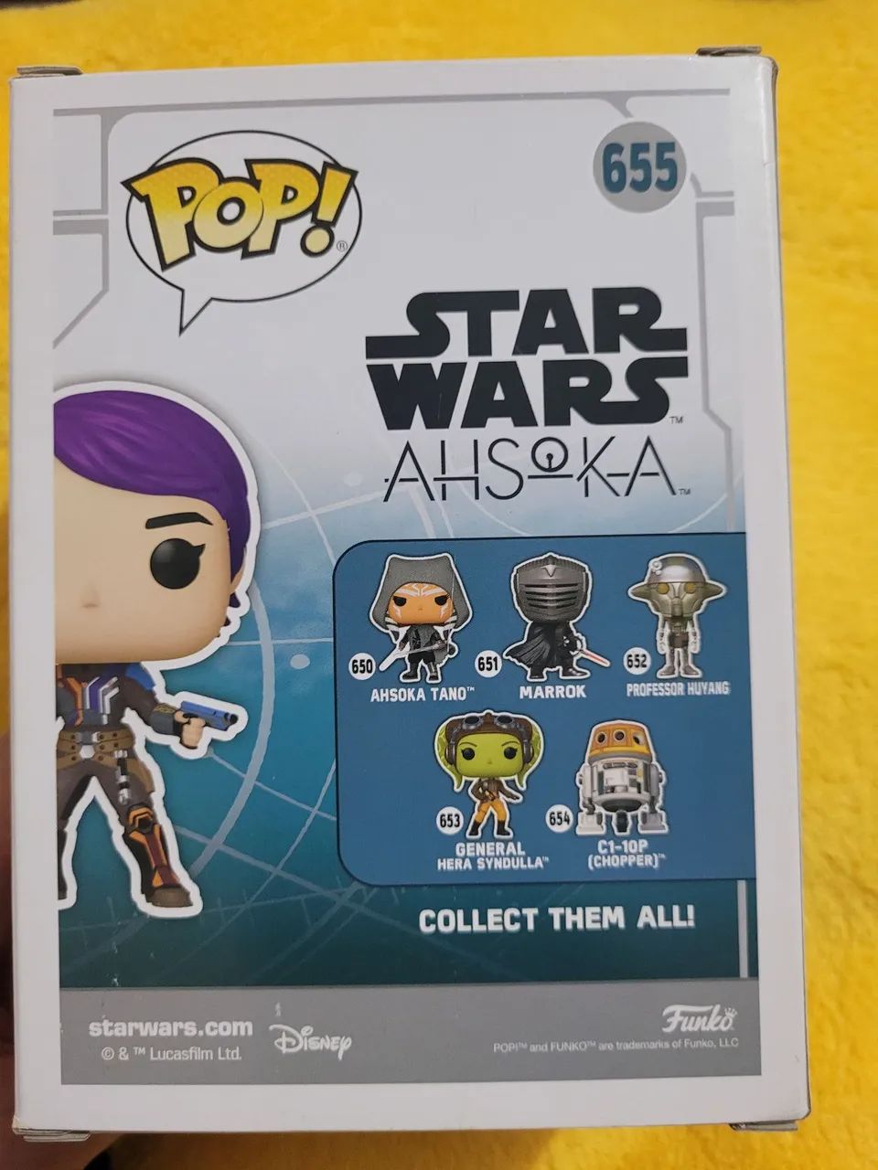 POP出品 Funko Pop Sabine Wren Ahsoka Star Wars Amazon Exclusive - Hobbies