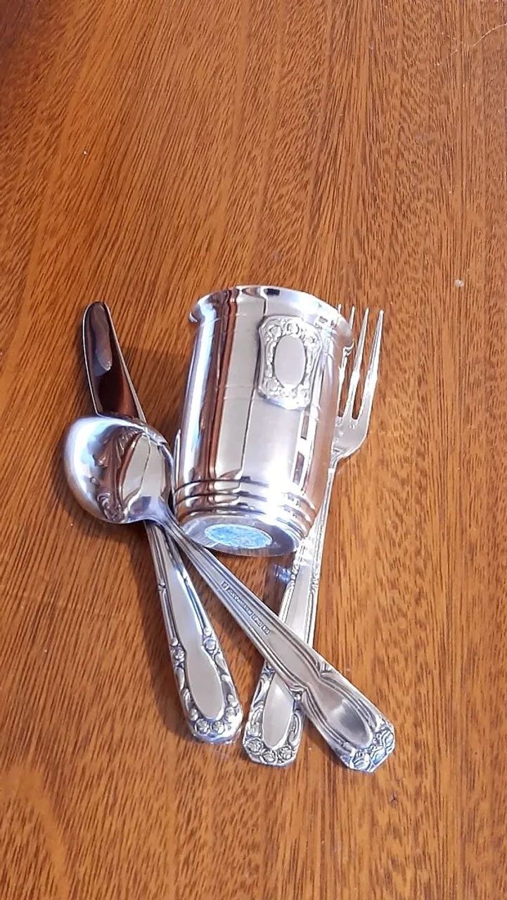 Antigo conjunto refeição para bebê - Foto 2