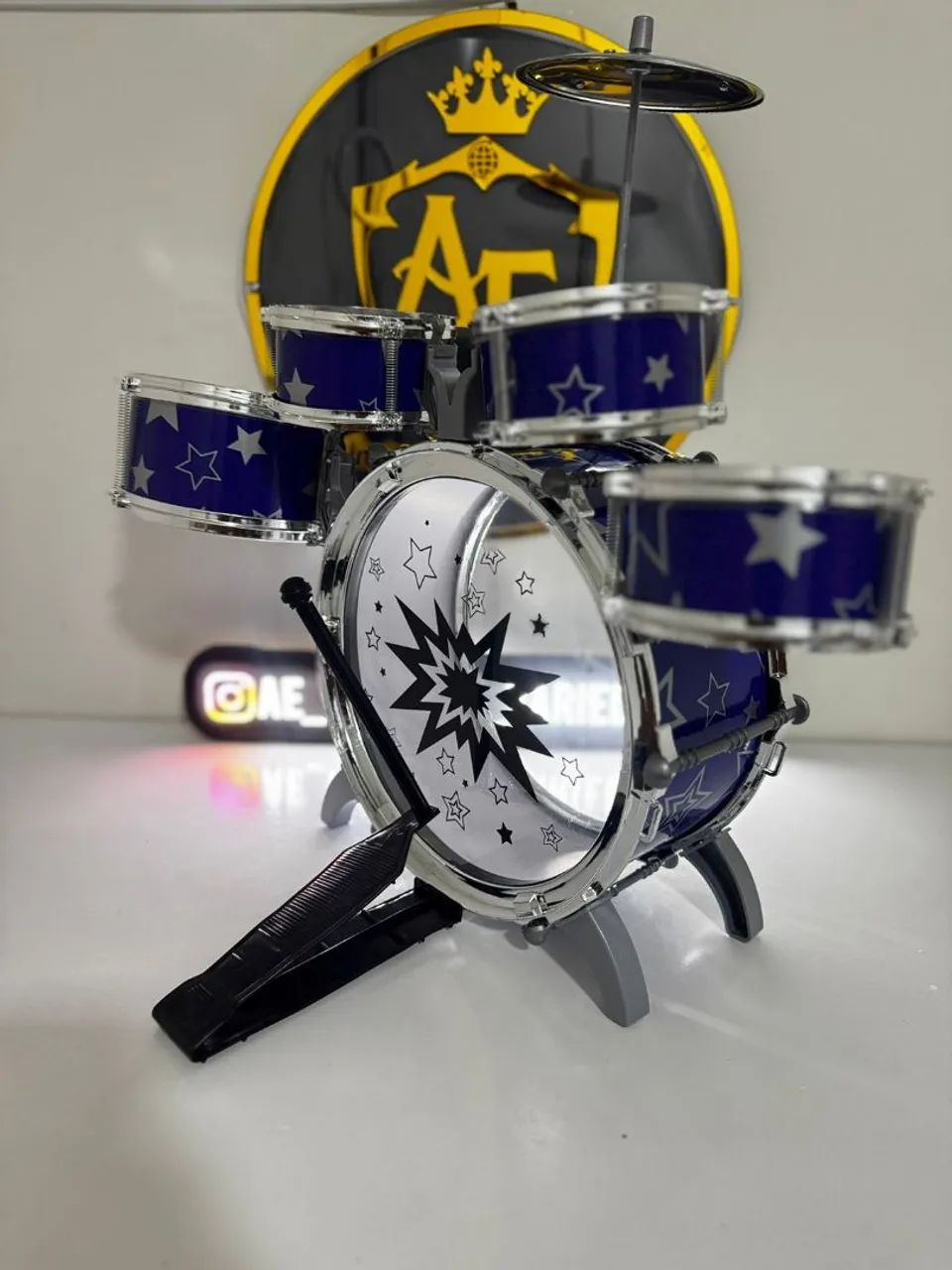 Bateria infantil Nova  - Foto 3