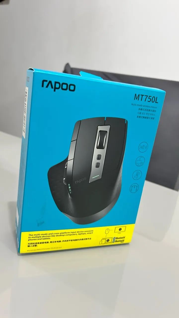 MOUSE RAPOO MT750 Ergonômico - Foto 4