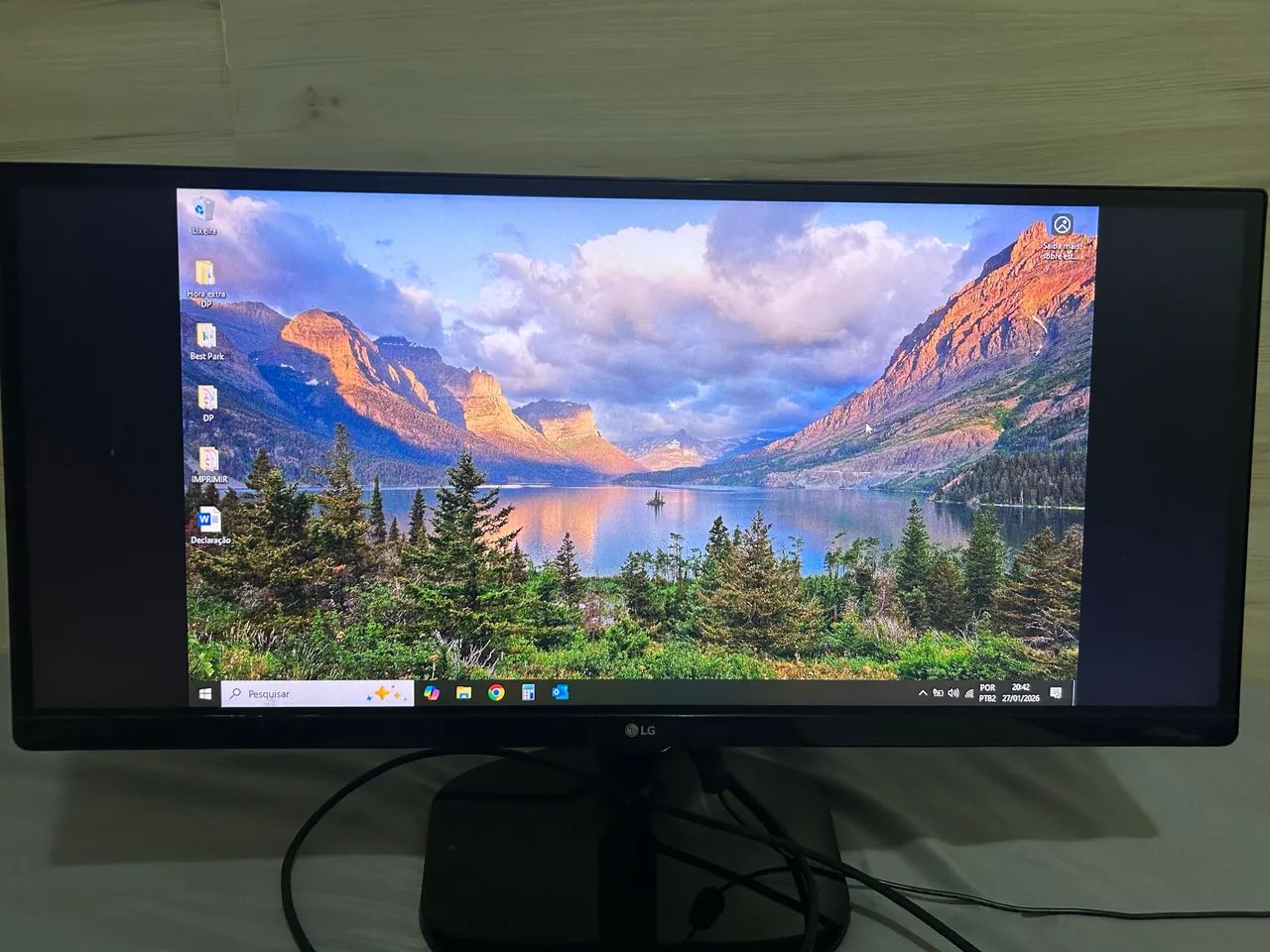 Monitor game LG 25um58p