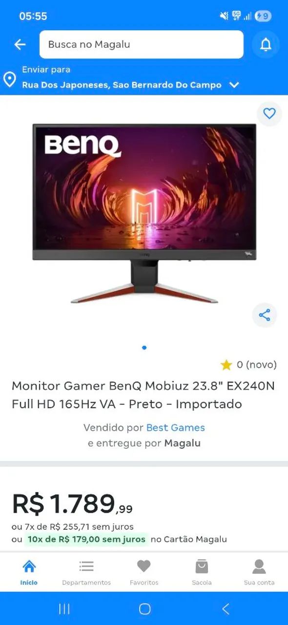 Monitor benq 165hz importado  - Foto 4