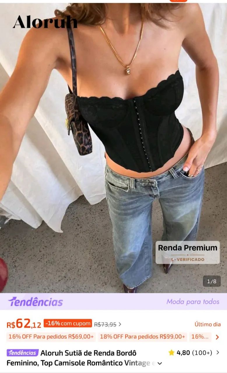 Corset Preto