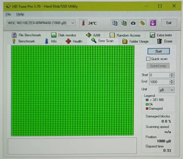 HD 1TB Western Digital Blue - 100% Saudável (Testado) - Foto 5