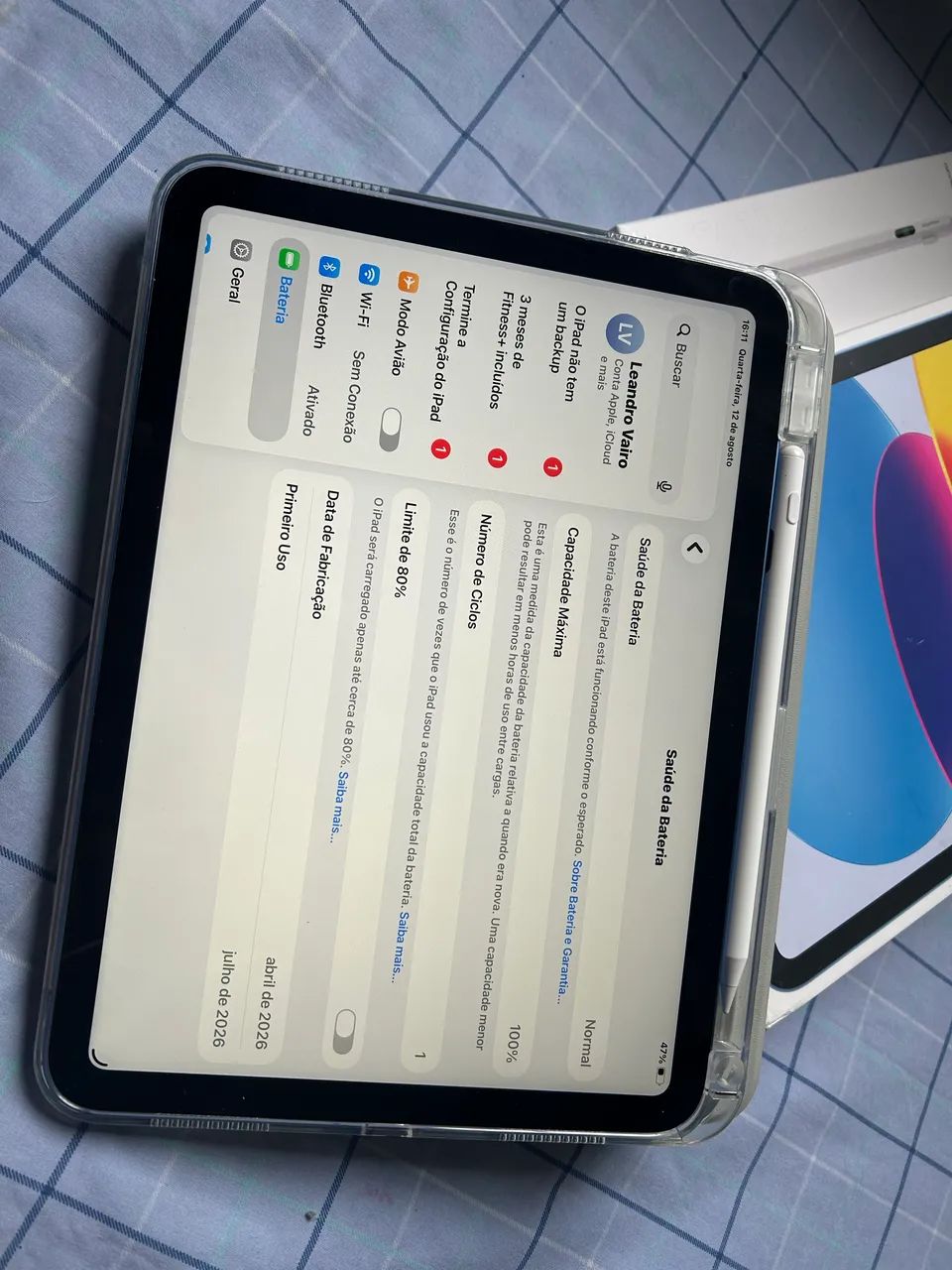 iPad 11 WI-FI 128GB Azul  - Foto 3