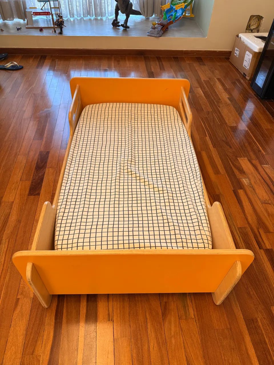 Cama infantil + Colchão com protetor impermeável Carters - Foto 3