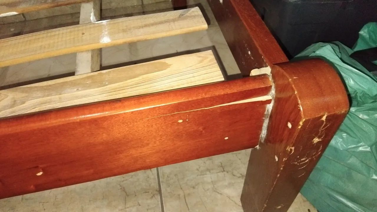 Cama madeira solteiro  - Foto 4