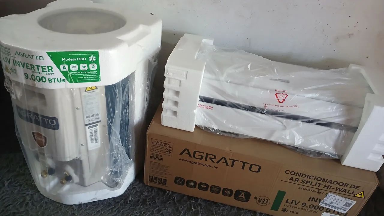 AR CONDICIONADO AGRATTO(NOVO)