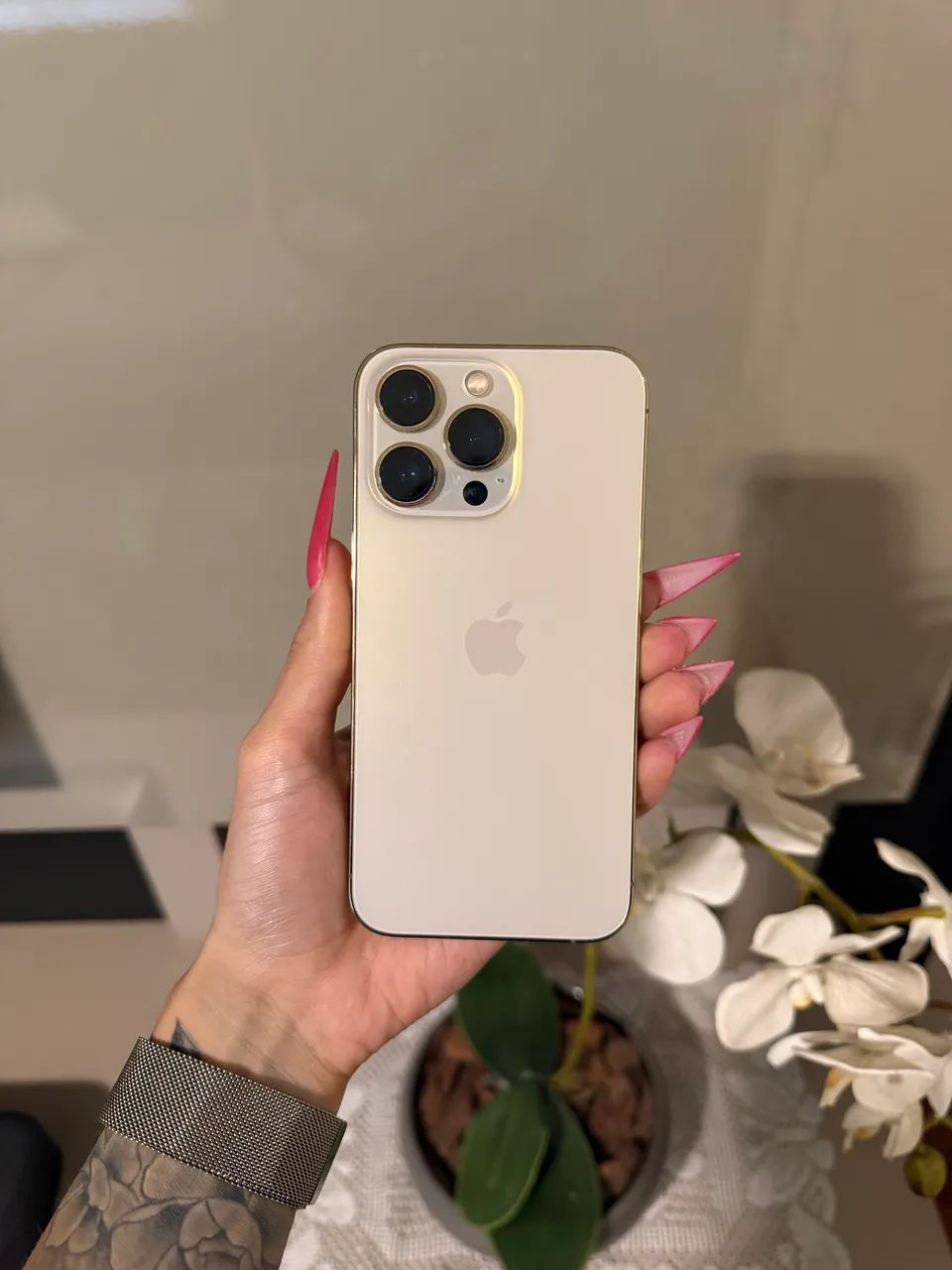 iPhone 13 Pro Max Gold IMPECÁVEL  - Foto 2