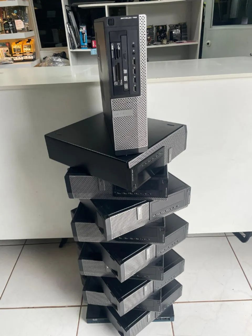 cpu dell optiplex 790 intel core i5 2ªger /4gb memoria ram /hd 500gb hd com garantia e nf