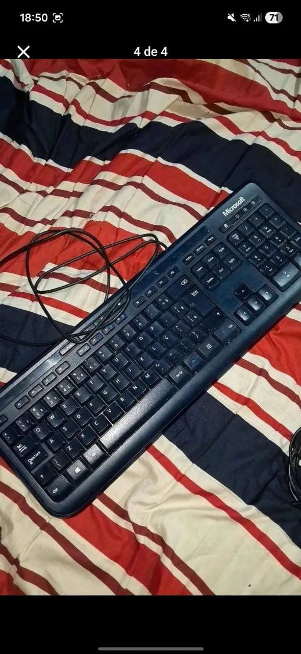 Teclado e mouse simples - Foto 4
