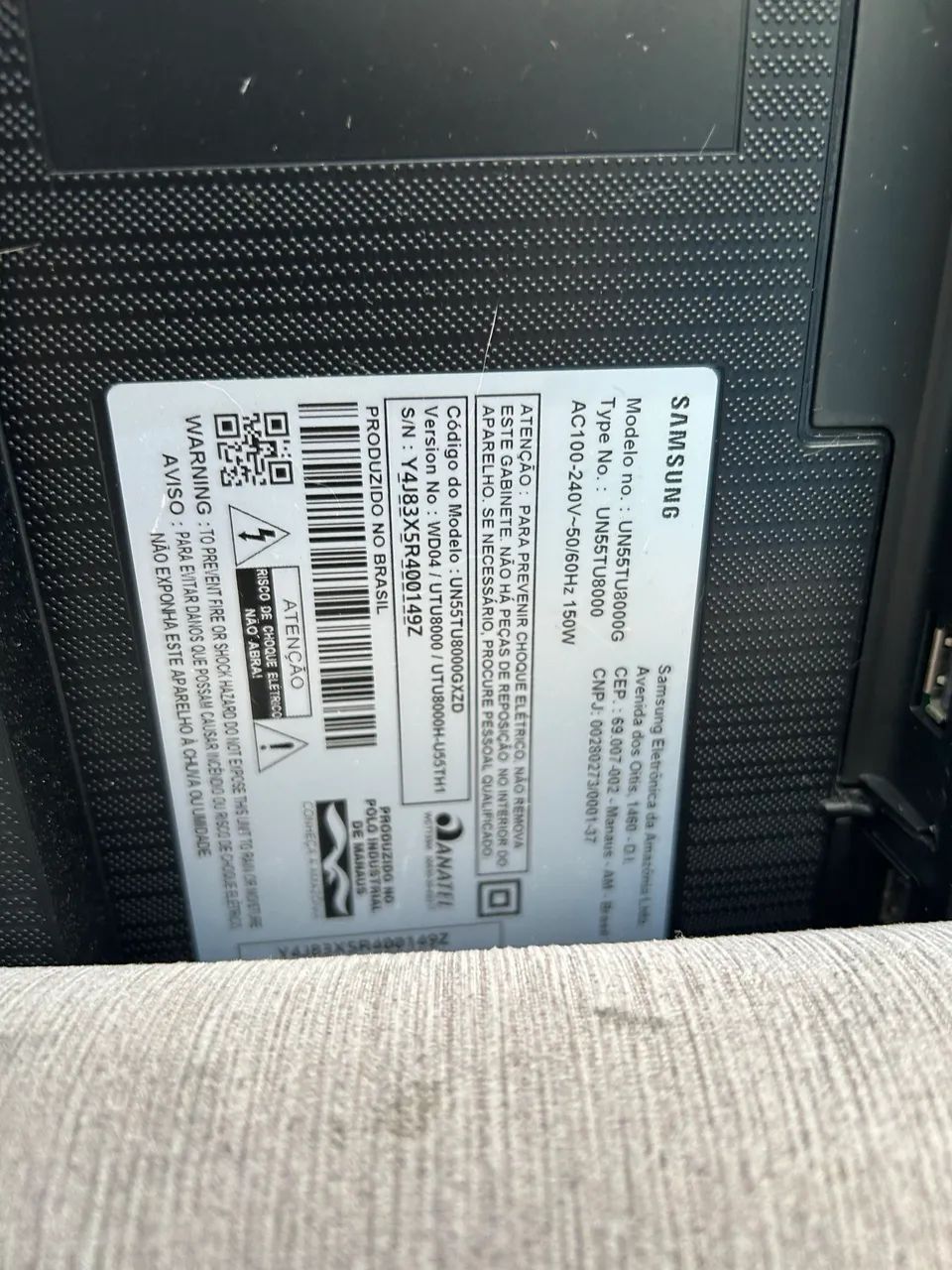 TV Samsung para retirada de peças  - Foto 3