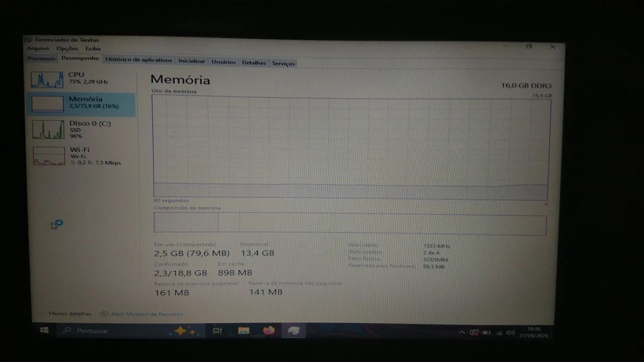Notebook Samsung i3 2350m 16GB RAM  - Foto 5