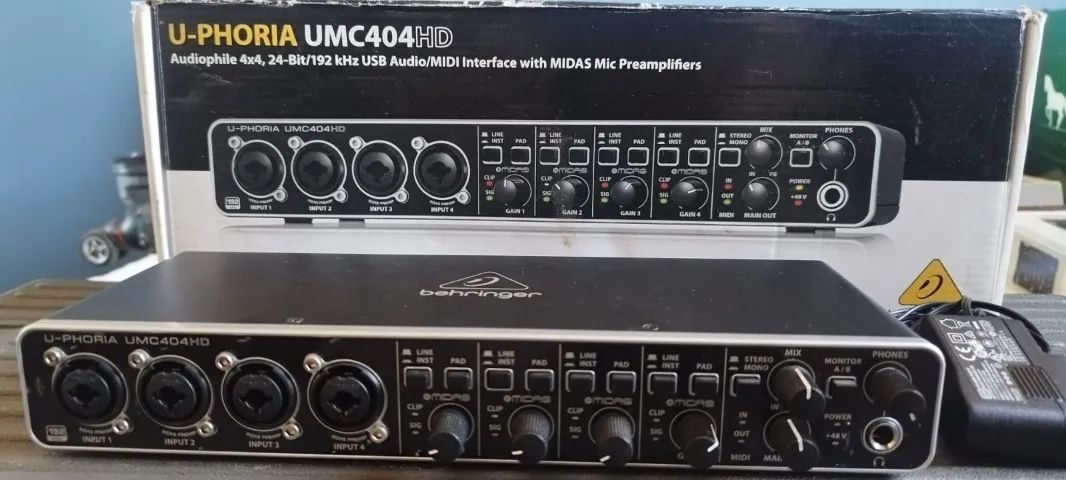 Interface de Gravação U-PHORIA UMC404HD