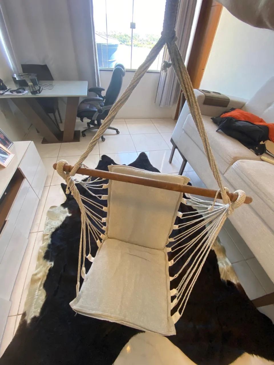 Balanço Confortável com Suporte 
