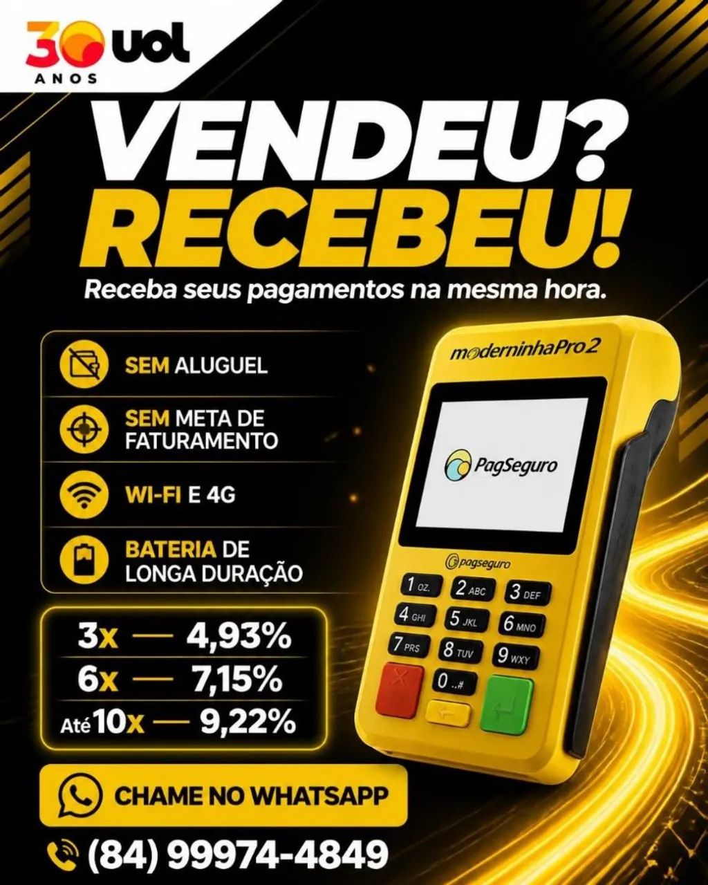 Maquininha nova 