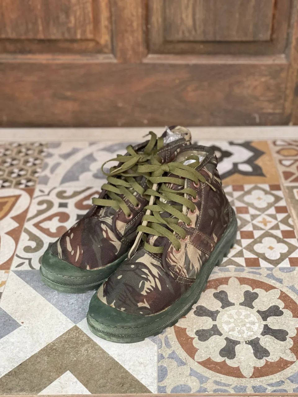 Bota camuflada tam:40 - Foto 4