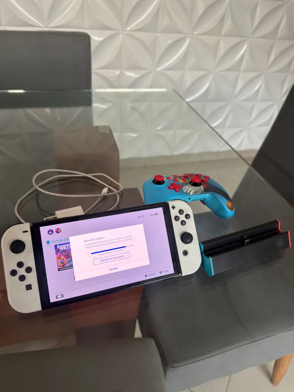 NINTENDO SWITCH OLED DESBLOQUEADO