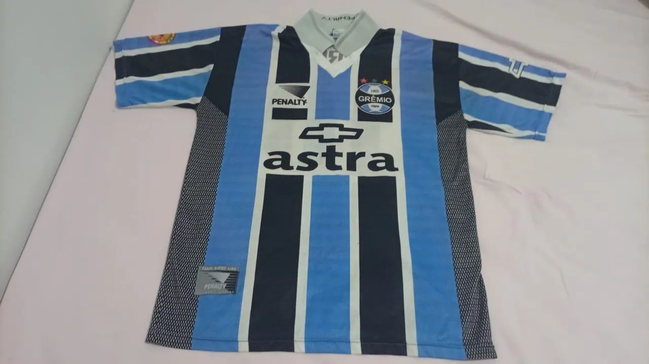 Camisa oficial Grêmio 1999 Ronaldinho Gaúcho 
