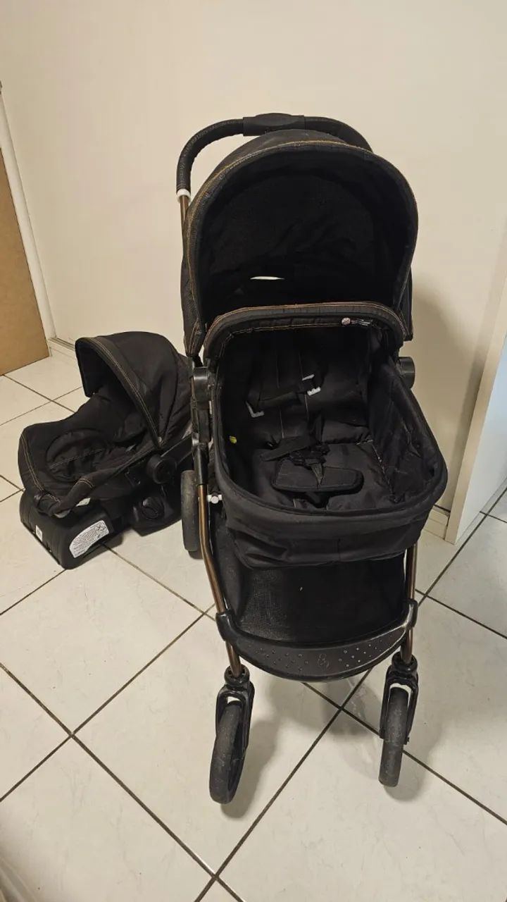 Carrinho de bebê & bebê conforto - Foto 2