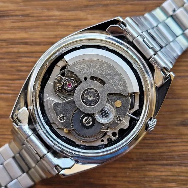 Relógio Seiko 5 Honeycomb Dial Automático 7s26 Anos 2000