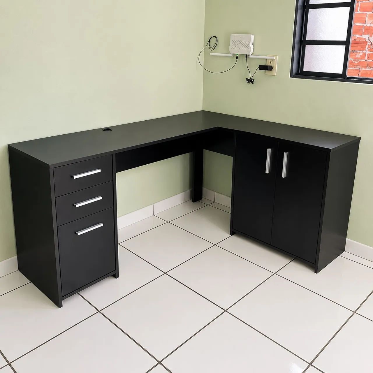 Mesa office NT2005 - Preta 