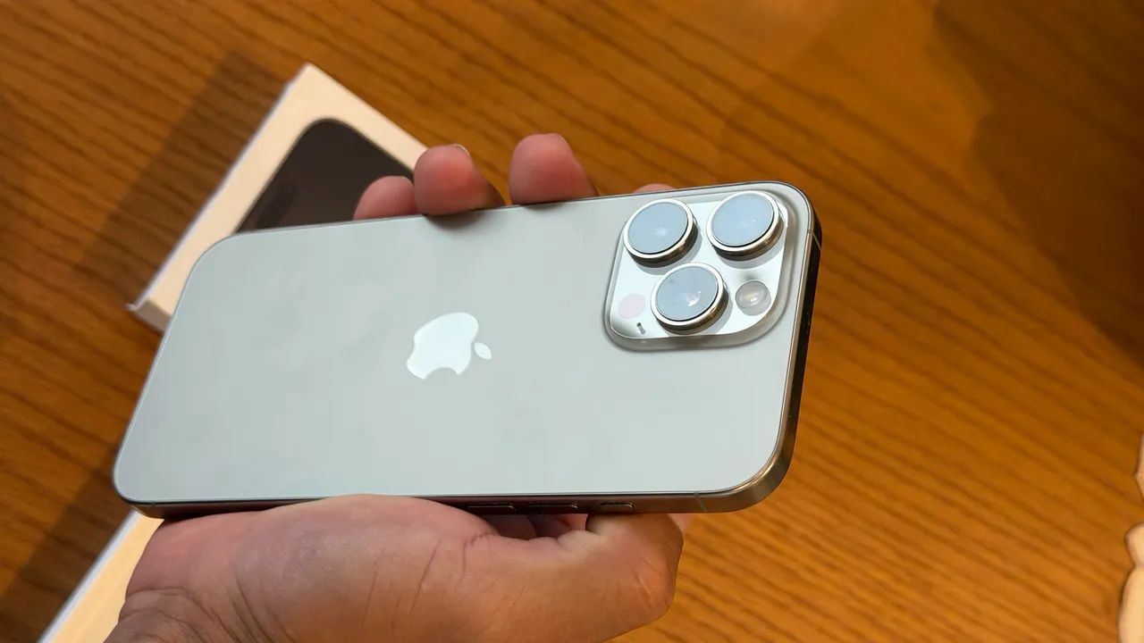 iPhone 16 Pro Max 256Gb Natural Titanium | Impecável + caixa - Foto 5